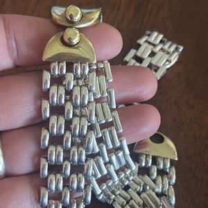 Panther chain Silver and Gold Women's Necklace